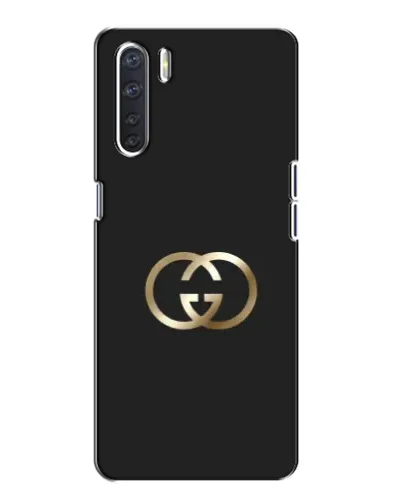 Чехол для OPPO A91 с картинкой «Минимализм Gucci»