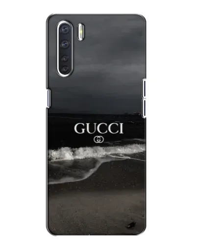 Чехол для OPPO A91 с картинкой «Gucci — морской прибой»
