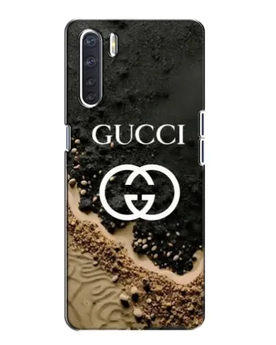 Чехол для OPPO A91 с картинкой «Gucci — песчаные дюны»