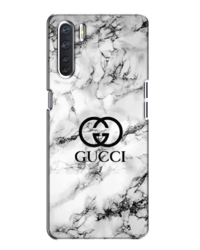 Чехол для OPPO A91 с картинкой «Gucci — мраморный шик»