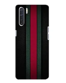 Чехол для OPPO A91 с картинкой «Gucci — неоновая линия»
