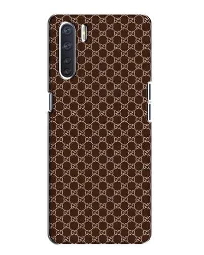 Чехол для OPPO A91 с картинкой «Gucci — шоколадная сетка» Чехол для OPPO A91 с картинкой «Gucci — шоколадная сетка»