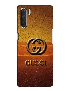 Чехол для OPPO A91 с картинкой «Gucci — солнечный градиент»