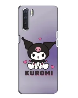 Чехол для OPPO A91 с картинкой «Kuromi — фиолетовый арт» Чехол для OPPO A91 с картинкой «Kuromi — фиолетовый арт»