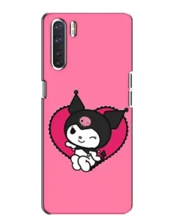 Чехол для OPPO A91 с картинкой «Kuromi — любовь в сердце» Чехол для OPPO A91 с картинкой «Kuromi — любовь в сердце»