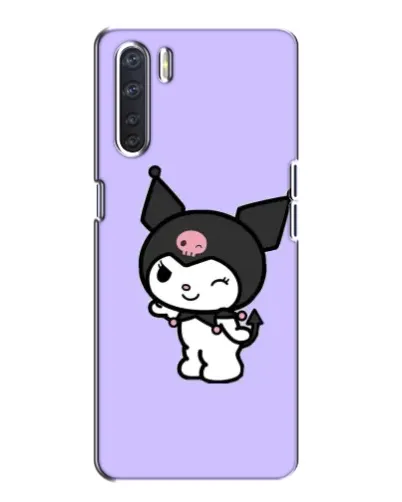 Чехол для OPPO A91 с картинкой «Классическая Kuromi»