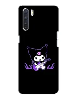 Чехол для OPPO A91 с картинкой «Электрическая Kuromi» Чехол для OPPO A91 с картинкой «Электрическая Kuromi»