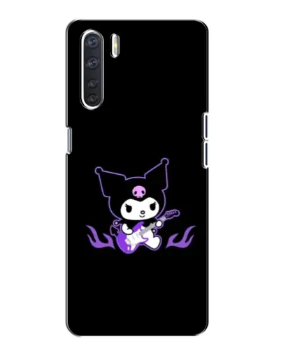 Чехол для OPPO A91 с картинкой «Электрическая Kuromi»