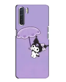 Чехол для OPPO A91 с картинкой «Kuromi с зонтиком» Чехол для OPPO A91 с картинкой «Kuromi с зонтиком»