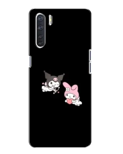 Чехол для OPPO A91 с картинкой «My Melody и Kuromi»