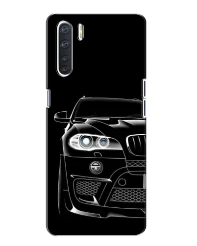 Чохол для OPPO A91 з картинкою «Темний силует BMW» Чохол для OPPO A91 з картинкою «Темний силует BMW»