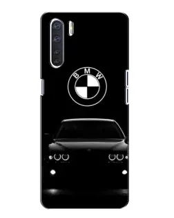 Чохол для OPPO A91 з картинкою «BMW — погляд з темряви»
