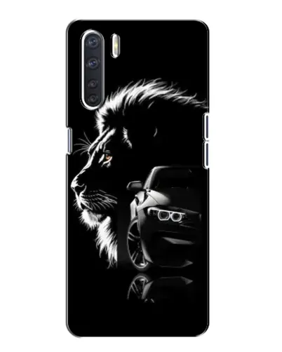 Чохол для OPPO A91 з картинкою «BMW та лев» Чохол для OPPO A91 з картинкою «BMW та лев»
