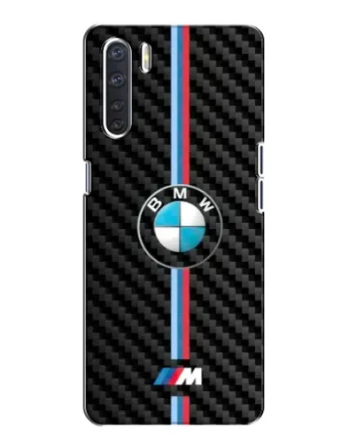 Чохол для OPPO A91 з картинкою «Емблема BMW та карбон» Чохол для OPPO A91 з картинкою «Емблема BMW та карбон»