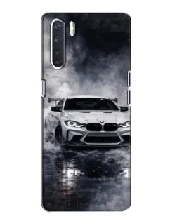 Чохол для OPPO A91 з картинкою «BMW крізь туман»