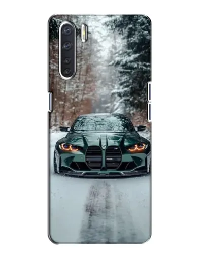 Чохол для OPPO A91 з картинкою «BMW у зимовому лісі» Чохол для OPPO A91 з картинкою «BMW у зимовому лісі»