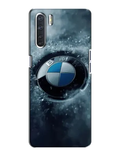 Чехол для OPPO A91 с картинкой «Логотип BMW — лед» Чехол для OPPO A91 с картинкой «Логотип BMW — лед»