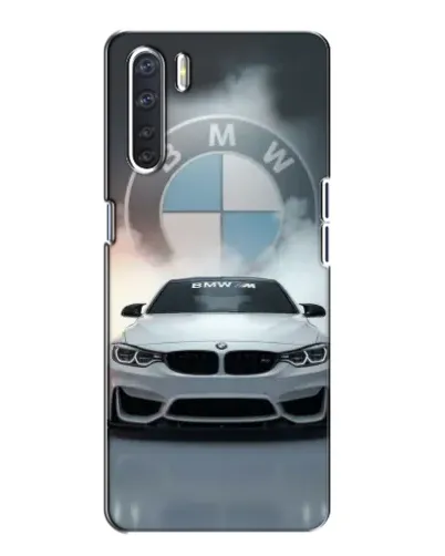 Чехол для OPPO A91 с картинкой «BMW в белом дыму» Чехол для OPPO A91 с картинкой «BMW в белом дыму»