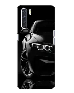 Чехол для OPPO A91 с картинкой «Черная BMW — профиль» Чехол для OPPO A91 с картинкой «Черная BMW — профиль»