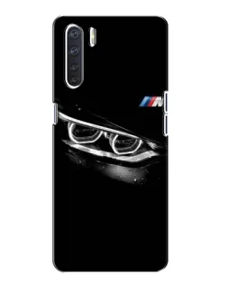 Чехол для OPPO A91 с картинкой «BMW — взгляд тигра» Чехол для OPPO A91 с картинкой «BMW — взгляд тигра»