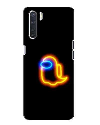 Чохол для OPPO A91 з картинкою «Among Us неонове сяйво» Чохол для OPPO A91 з картинкою «Among Us неонове сяйво»