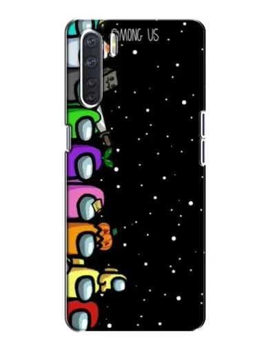 Чохол для OPPO A91 з картинкою «Команда Among Us» Чохол для OPPO A91 з картинкою «Команда Among Us»