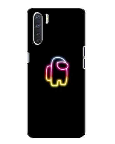 Чохол для OPPO A91 з картинкою «Among Us градієнт» Чохол для OPPO A91 з картинкою «Among Us градієнт»