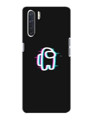 Чохол для OPPO A91 з картинкою «Among Us неон» Чохол для OPPO A91 з картинкою «Among Us неон»