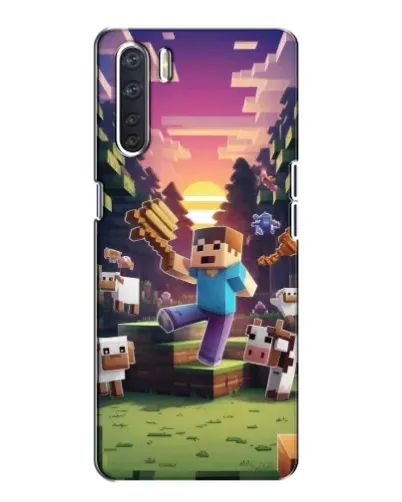 Чохол для OPPO A91 з картинкою «Стів на фермі»