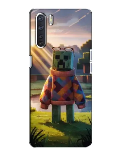 Чохол для OPPO A91 з картинкою «Кріпер у светрі»