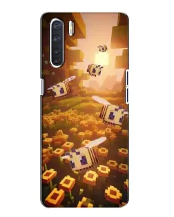 Чохол для OPPO A91 з картинкою «Поле соняшників»