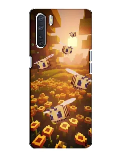 Чохол для OPPO A91 з картинкою «Поле соняшників»