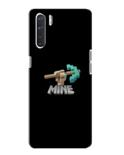 Чохол для OPPO A91 з картинкою «Алмазне кайло»