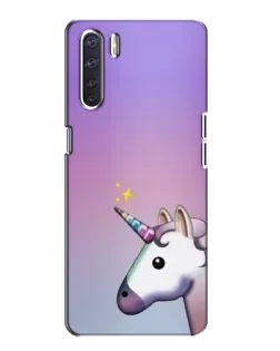 Чехол для OPPO A91 с картинкой «Единорог градиент» Чехол для OPPO A91 с картинкой «Единорог градиент»