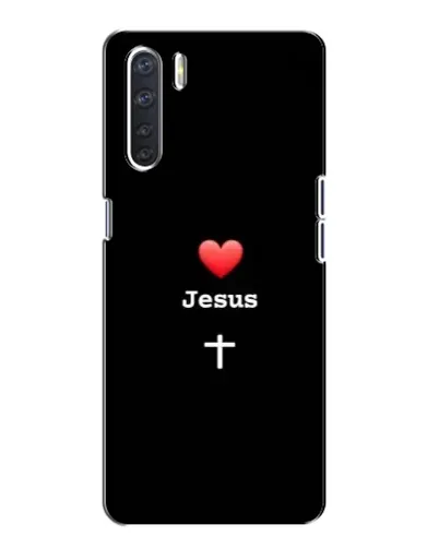 Чохол для OPPO A91 з картинкою «Серце - Jesus» Чохол для OPPO A91 з картинкою «Серце - Jesus»