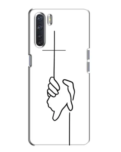 Чохол для OPPO A91 з картинкою «Рука тримає» Чохол для OPPO A91 з картинкою «Рука тримає»
