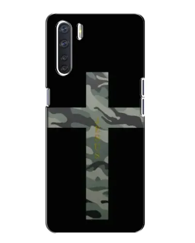 Чохол для OPPO A91 з картинкою «Мілітарі Хрест» Чохол для OPPO A91 з картинкою «Мілітарі Хрест»
