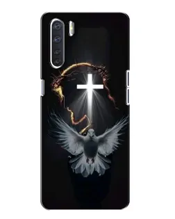 Чохол для OPPO A91 з картинкою «Голуб та Світло»