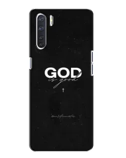 Чохол для OPPO A91 з картинкою «GOD — Бог над усім»