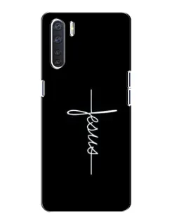 Чохол для OPPO A91 з картинкою «Тонка лінія віри»