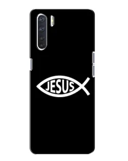 Чохол для OPPO A91 з картинкою «Класичний Jesus»