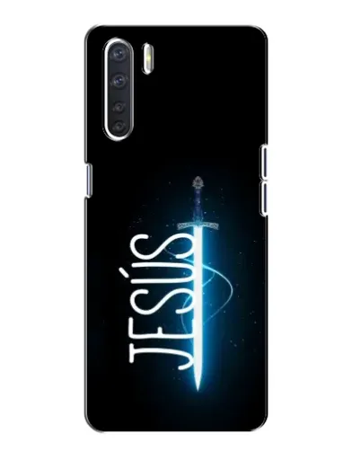 Чохол для OPPO A91 з картинкою «Меч Духа Jesus» Чохол для OPPO A91 з картинкою «Меч Духа Jesus»