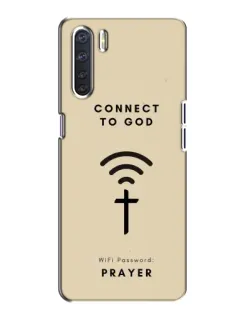 Чехол для OPPO A91 с картинкой «Молитва Connect»