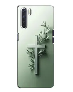 Чехол для OPPO A91 с картинкой «Оливковая ветвь»