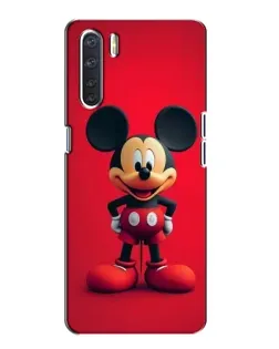 Чохол для OPPO A91 з картинкою «Mickey в повний зріст»