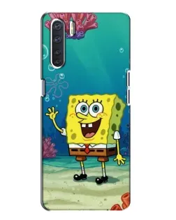 Чехол для OPPO A91 с картинкой «Подводный привет»