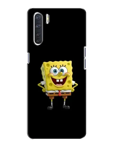 Чехол для OPPO A91 с картинкой «Классический Губка Боб»