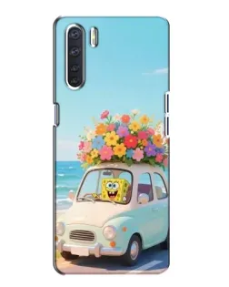 Чехол для OPPO A91 с картинкой «Автомобильное путешествие»
