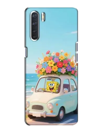 Чехол для OPPO A91 с картинкой «Автомобильное путешествие»