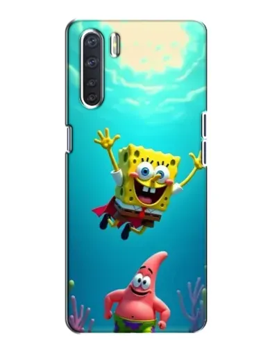 Чехол для OPPO A91 с картинкой «Спанч Боб под водой» Чехол для OPPO A91 с картинкой «Спанч Боб под водой»